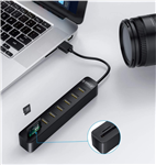 picture of bộ chuyển đổi mở rộng cổng usb hub 6 cổng chính hãng orico