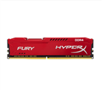 picture of (8gb ddr4 1x8g 2666) ram kingston hyperx fury red