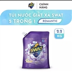 picture of nước giặt xã 5in1 swat siêu thơm, túi dung tích 2.2 lít