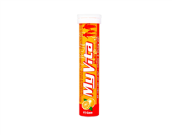 picture of viên sủi bổ sung vitamin multivitamin vị cam (tuýp 20 viên)