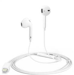 picture of tai nghe có dây cổng lighting cho dòng thiết bị ios-âm thanh cực hay-bass điều
