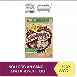 picture of bánh / ngũ cốc ăn sáng nestle koko krunch (vị socola và chuối) hộp 330g