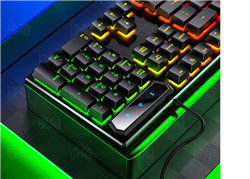 picture of phím giả cơ v4 gaming led rgb hoàn hảo cho công việc và giải trí