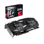 picture of vga asus dual-rx580-8gb oc (amd radeon/ 8gb/ ddr5/ 256 bits)