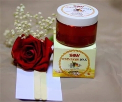 picture of wax lông shiny mật ong 250gramsạch lông sau 3s