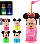 picture of lồng đèn lò xo có đèn led hình chuột mickey nhún nhảy