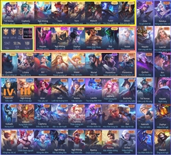 picture of liên quân mobile (tướng: 111 | trang phục: 300 | rank: cao thủ)