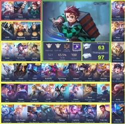 picture of liên quân mobile (tướng: 112 | trang phục: 366 | rank: cao thủ)