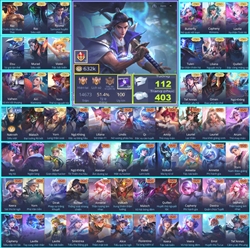 picture of liên quân mobile (tướng: 112 | trang phục: 403 | rank: chiến tướng)